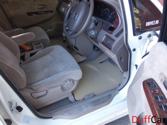 Автомобильные коврики Honda Odyssey II правый руль 7 мест (1999 - 2003)
